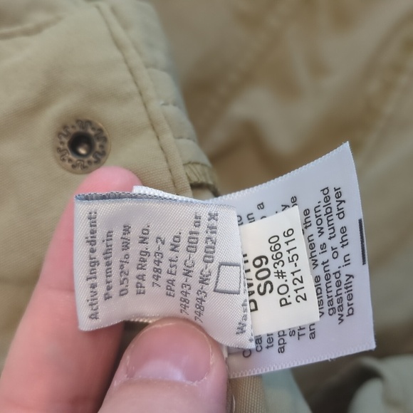 Insect Repellent Cargo Pants Women's Sz 16  EXOFFICIO Outdoor Camping Safari - Picture 9 of 9